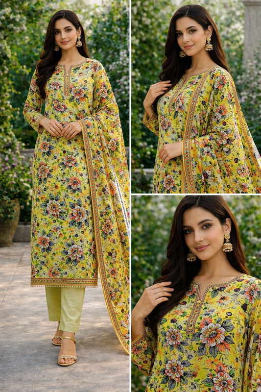 Premium Lawn 3-Piece