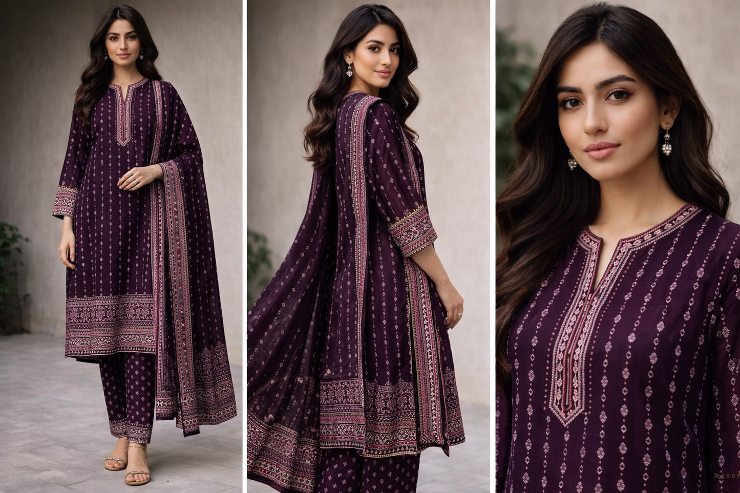Premium Lawn 3-Piece