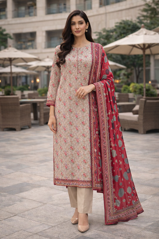 Premium Lawn 3-Piece