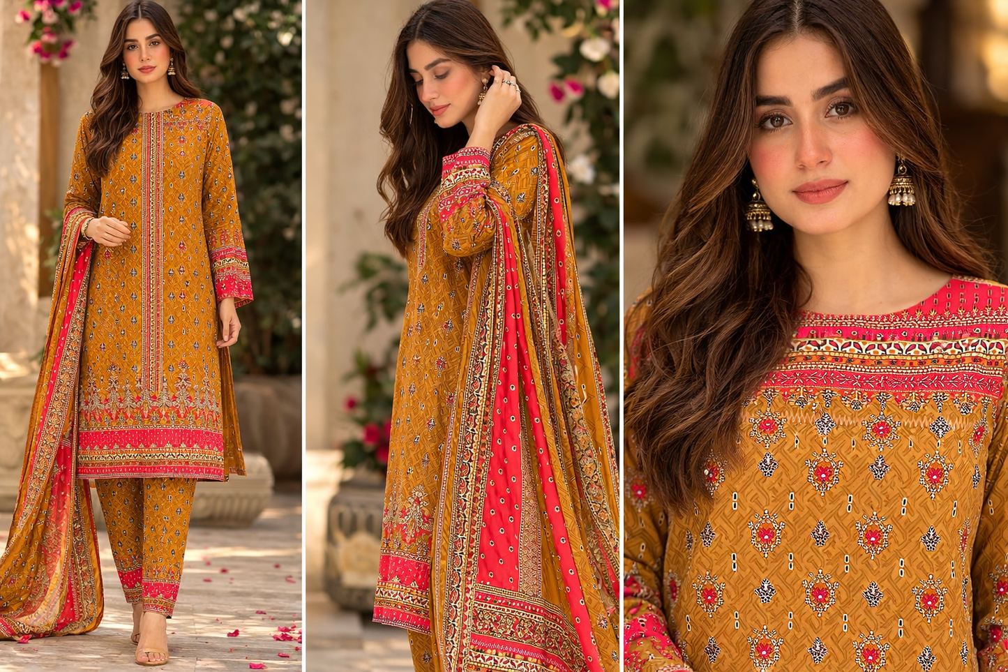 Premium Lawn 3-Piece