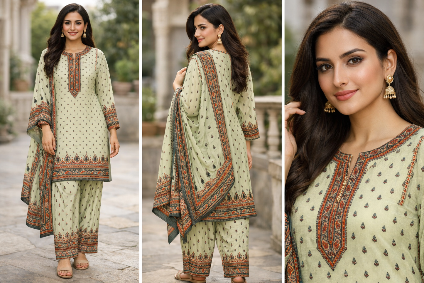 Premium Lawn 3-Piece