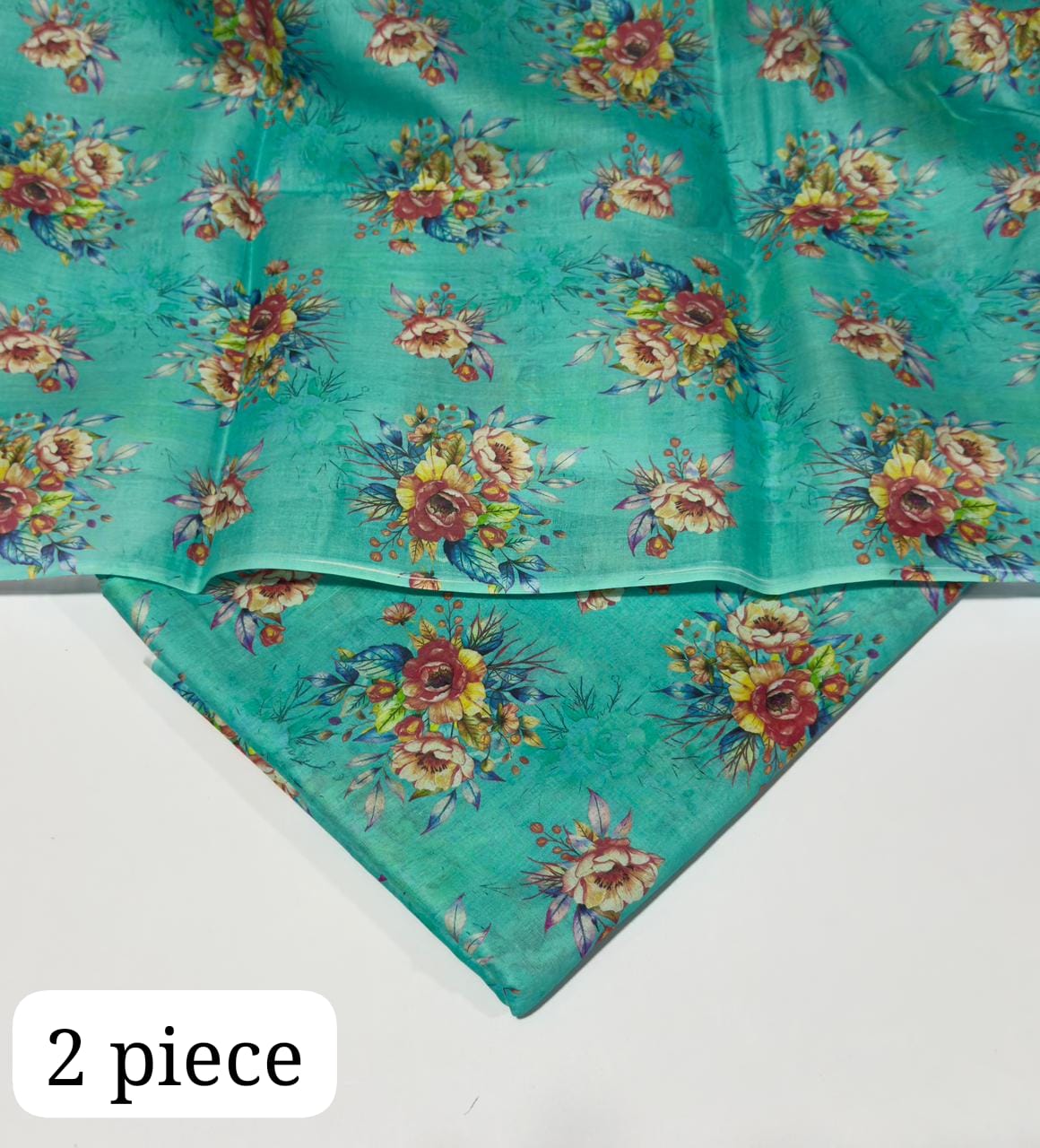 Women's Digital Printed Lawn 2-Piece Suit – Premium Quality
