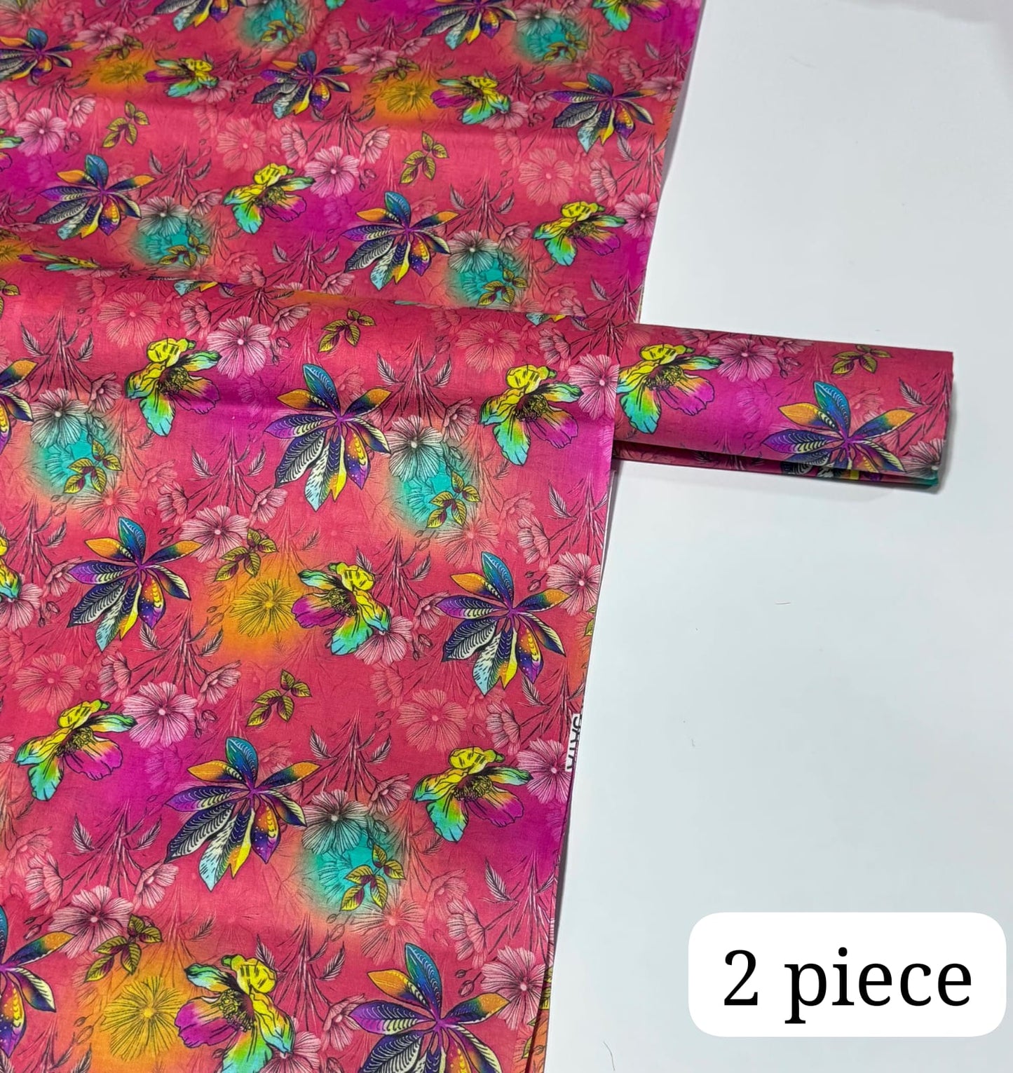Women's Digital Printed Lawn 2-Piece Suit – Premium Quality