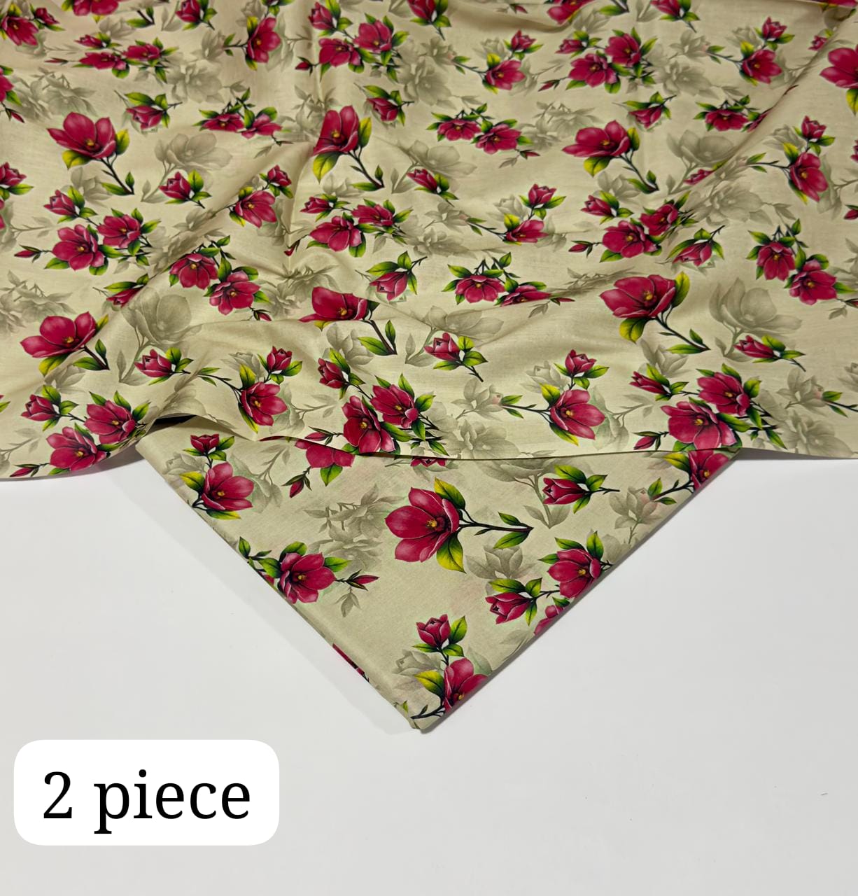 Women's Digital Printed Lawn 2-Piece Suit – Premium Quality