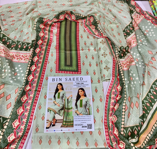 Premium Lawn 3-Piece