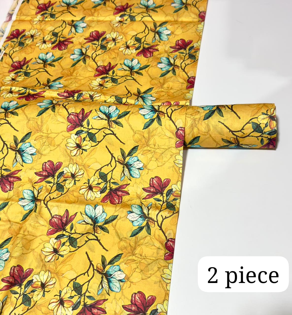 Women's Digital Printed Lawn 2-Piece Suit – Premium Quality