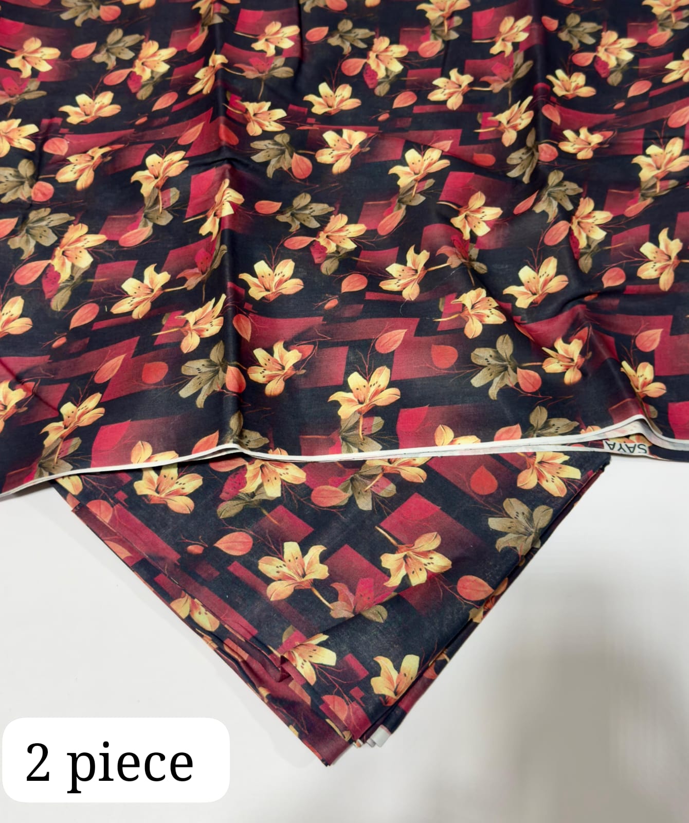 Women's Digital Printed Lawn 2-Piece Suit – Premium Quality