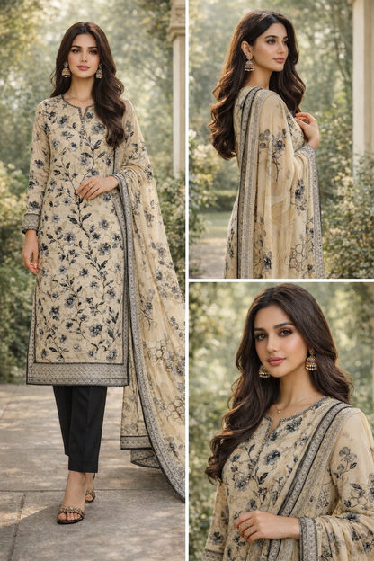 Premium Lawn 3-Piece