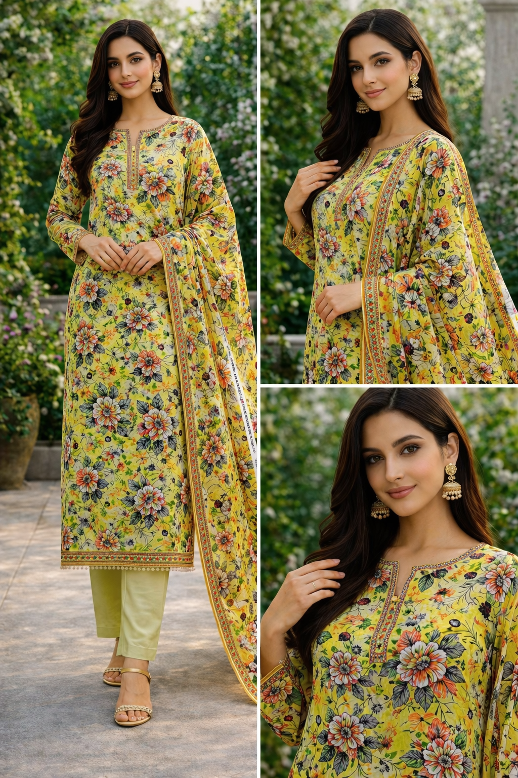 Premium Lawn 3-Piece