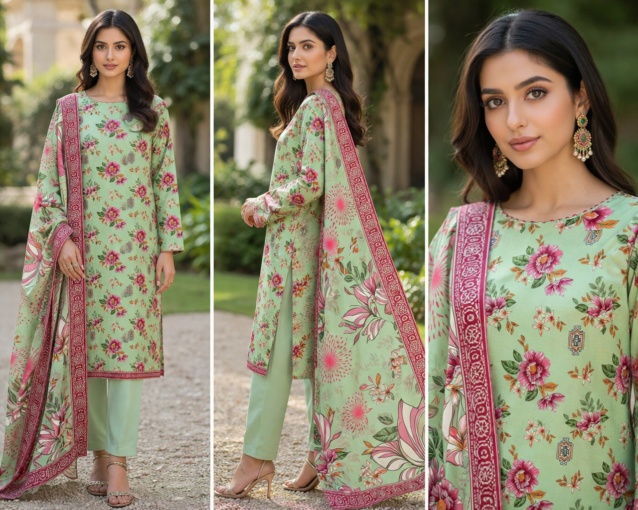 Premium Lawn 3-Piece