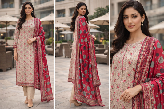 Premium Lawn 3-Piece