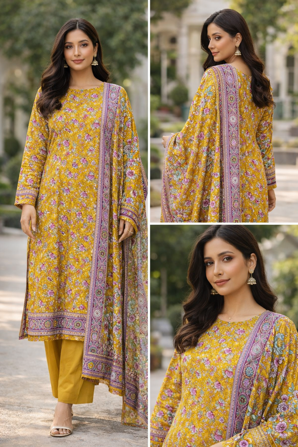 Premium Lawn 3-Piece