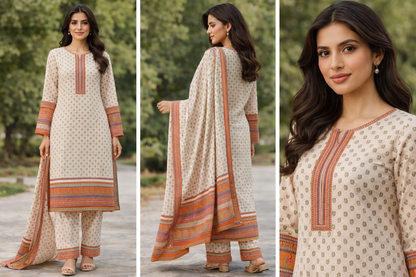 Premium Lawn 3-Piece