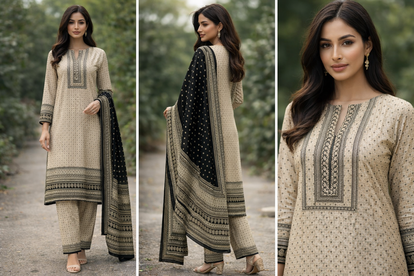 Premium Lawn 3-Piece