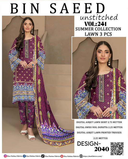 Premium Lawn 3-Piece