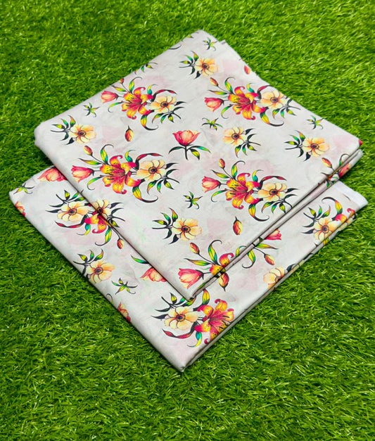 Women's Digital Printed Lawn 2-Piece Suit – Premium Quality