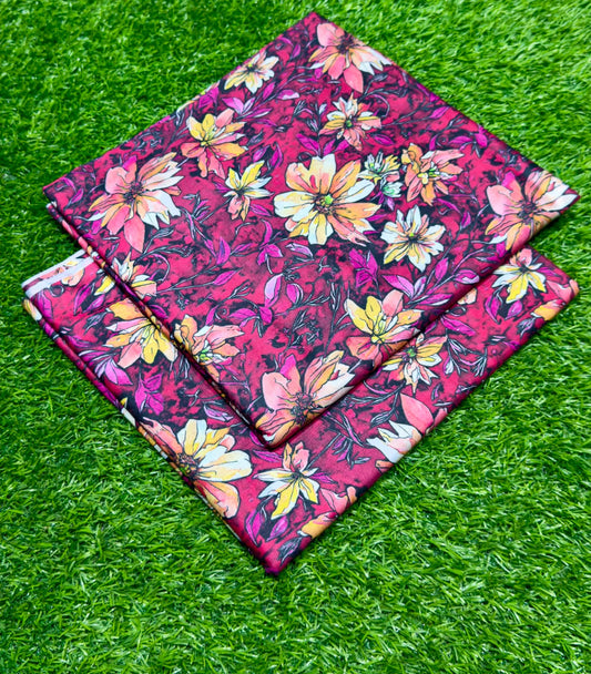 Women's Digital Printed Lawn 2-Piece Suit – Premium Quality