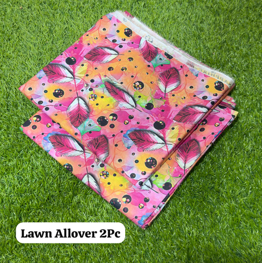 Women's Digital Printed Lawn 2-Piece Suit – Premium Quality