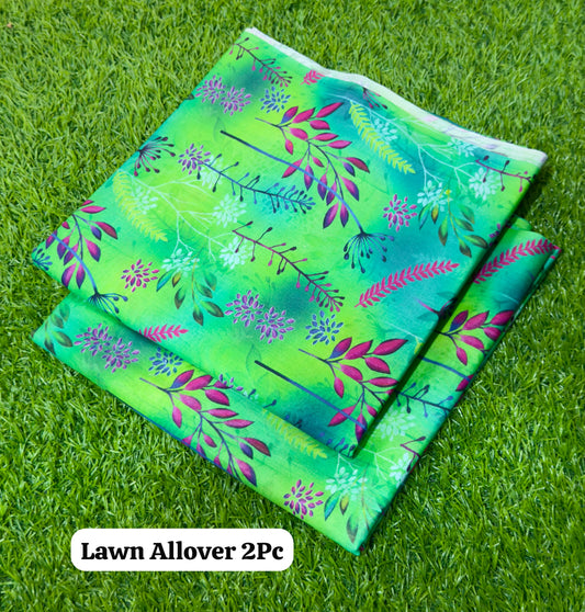 Women's Digital Printed Lawn 2-Piece Suit – Premium Quality