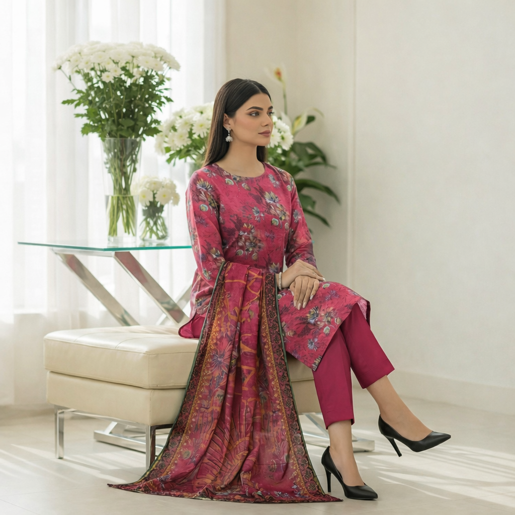 Premium Lawn 3-Piece