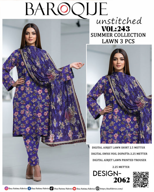 Premium Lawn 3-Piece