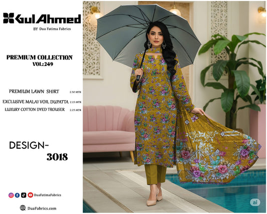 Premium Lawn 3-Piece