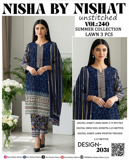 Premium Lawn 3-Piece