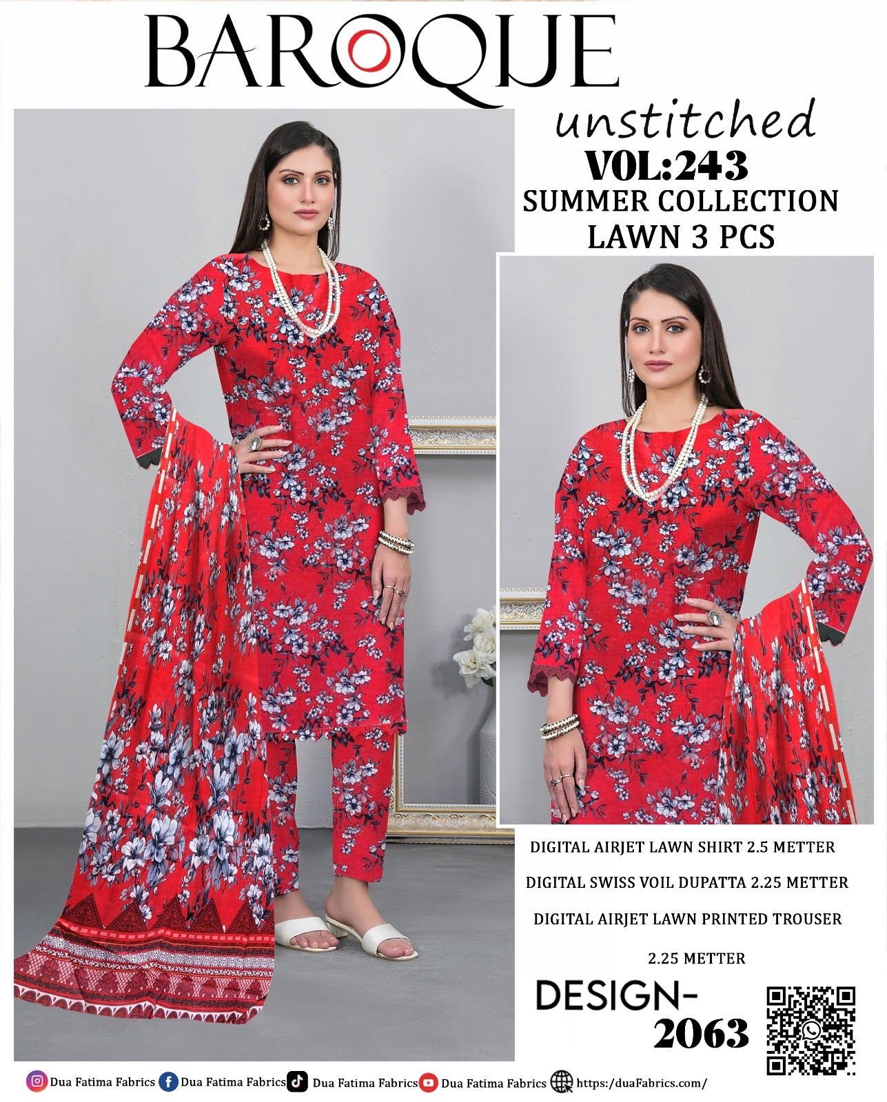 Premium Lawn 3-Piece