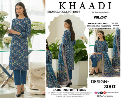 Premium Lawn 3-Piece