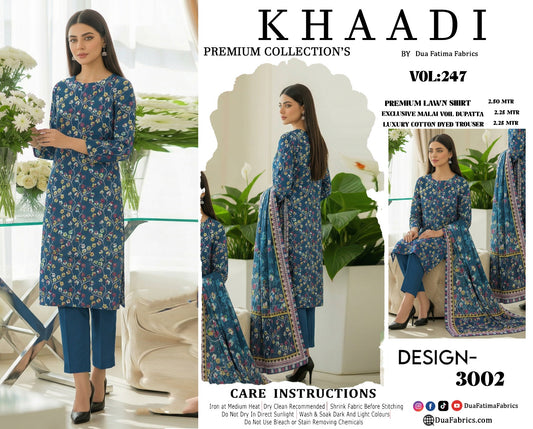 Premium Lawn 3-Piece