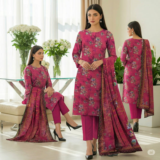 Premium Lawn 3-Piece