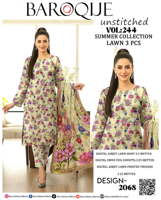 Premium Lawn 3-Piece