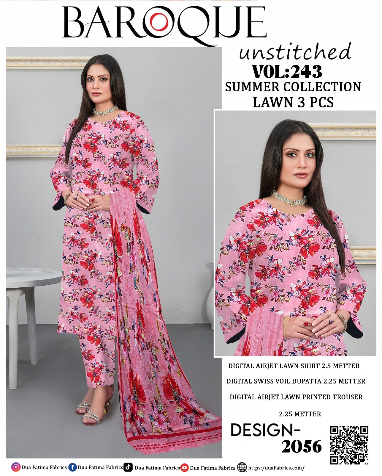 Premium Lawn 3-Piece