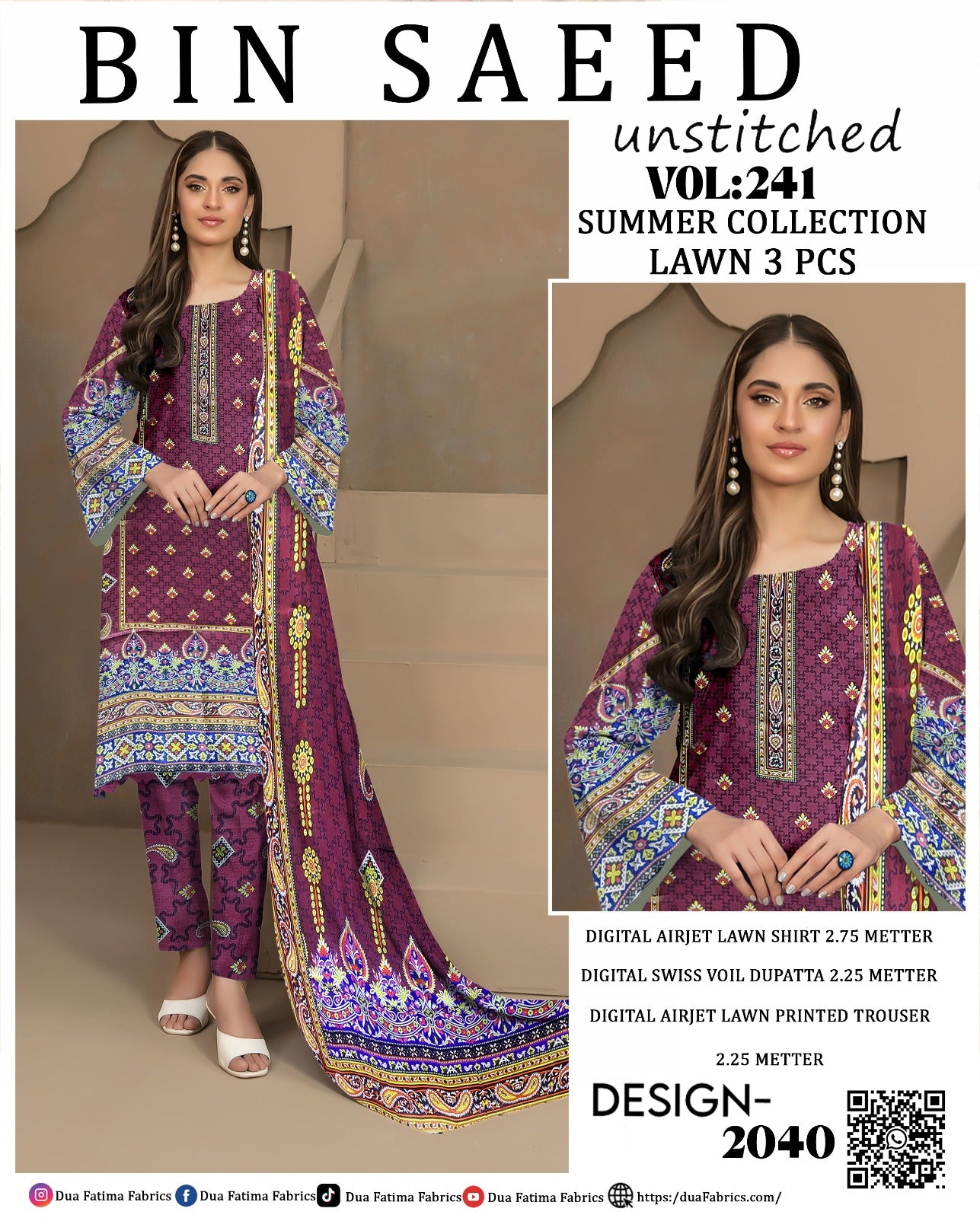 Premium Lawn 3-Piece