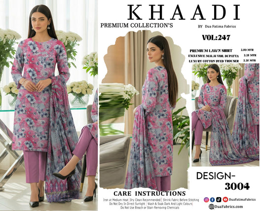 Premium Lawn 3-Piece