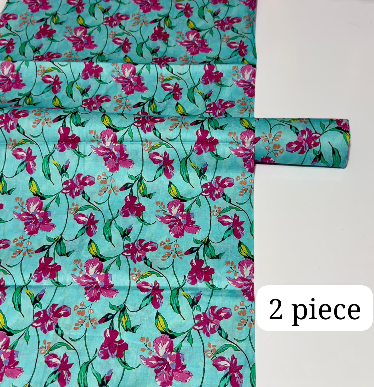 Women's Digital Printed Lawn 2-Piece Suit – Premium Quality