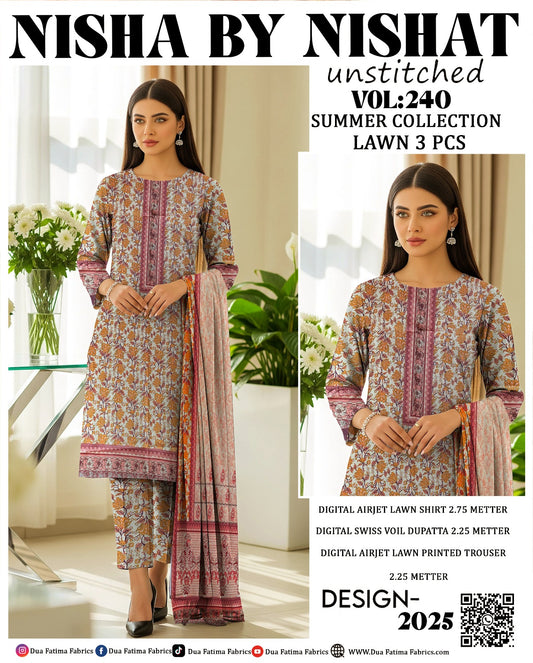 Premium Lawn 3-Piece