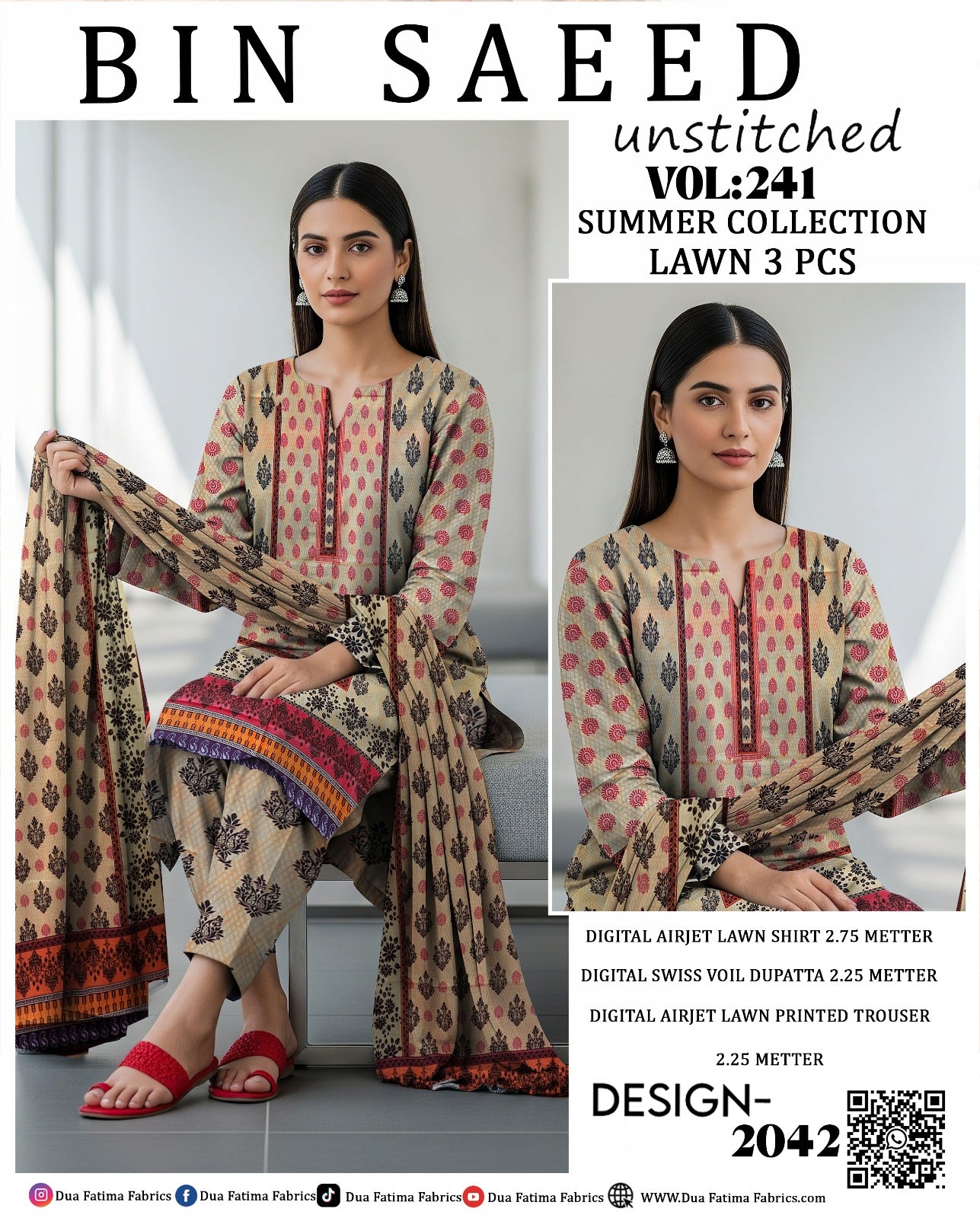 Premium Lawn 3-Piece