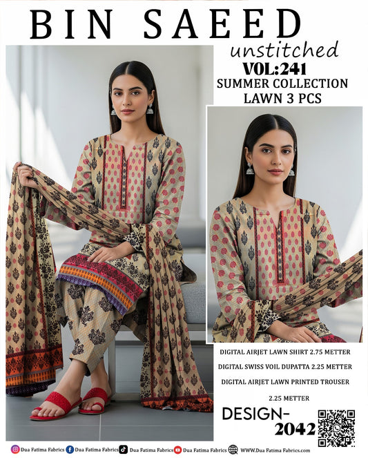 Premium Lawn 3-Piece