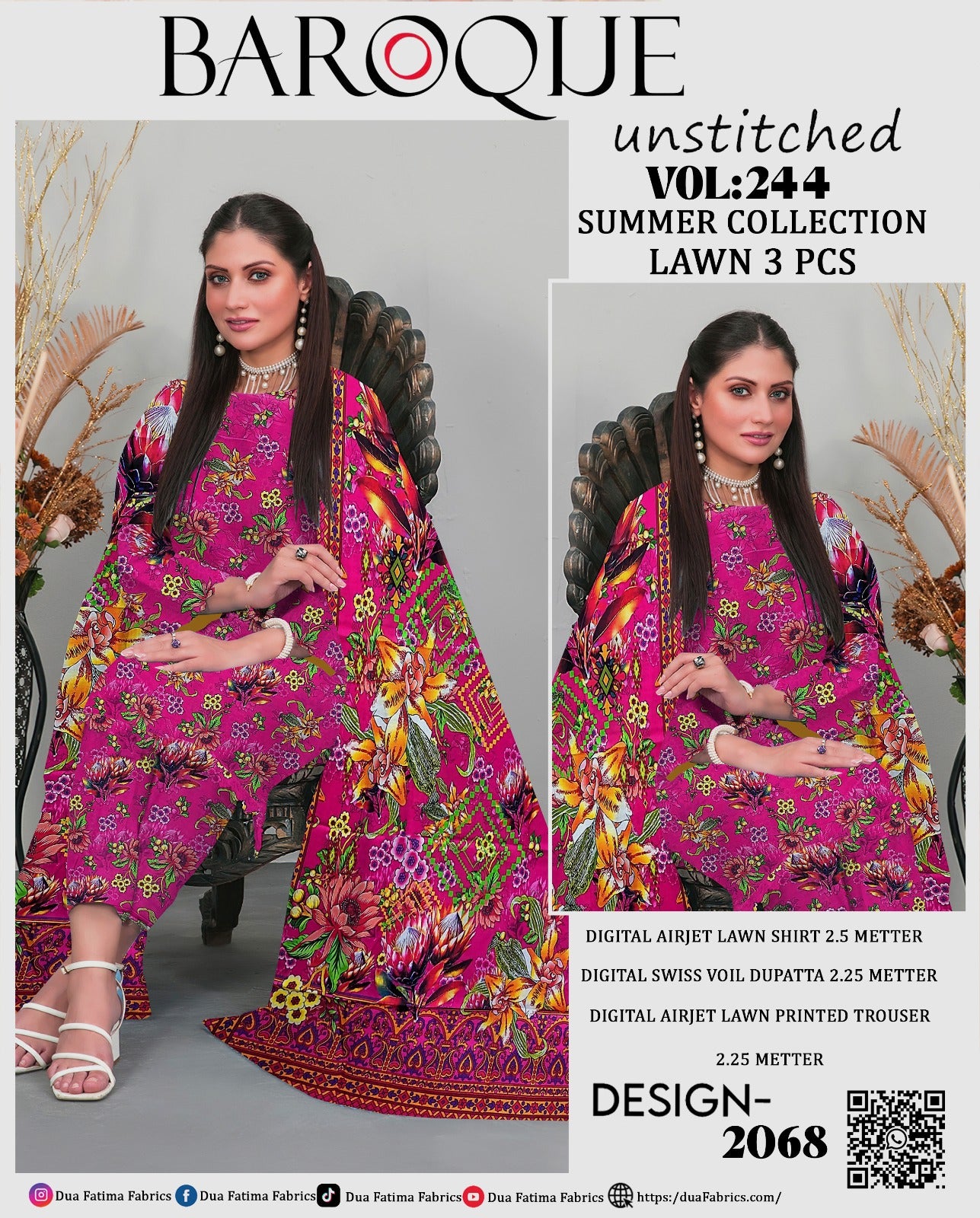 Premium Lawn 3-Piece