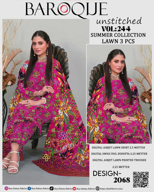 Premium Lawn 3-Piece