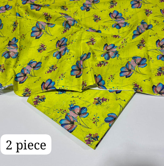 Women's Digital Printed Lawn 2-Piece Suit – Premium Quality