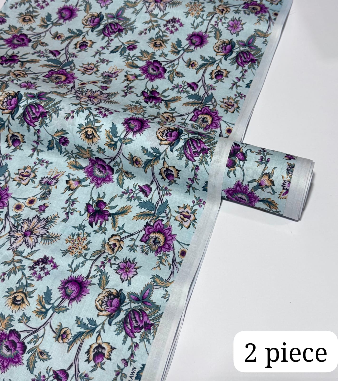 Women's Digital Printed Lawn 2-Piece Suit – Premium Quality