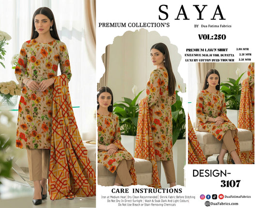 Premium Lawn 3-Piece