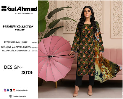Premium Lawn 3-Piece