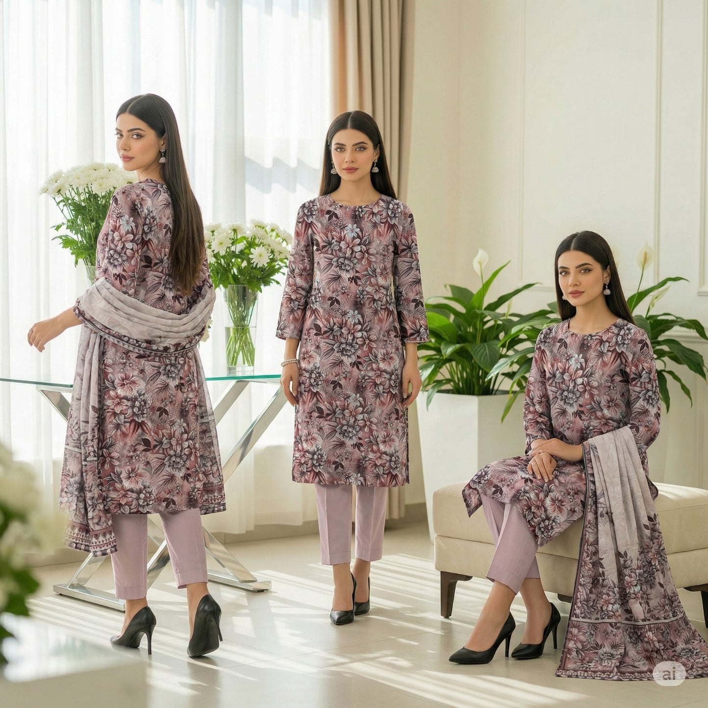 Premium Lawn 3-Piece