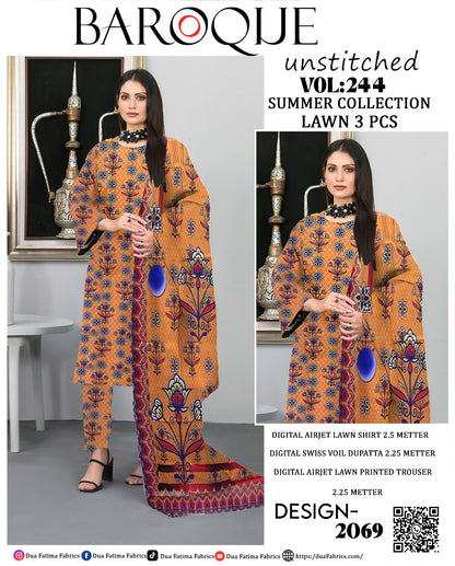 Premium Lawn 3-Piece