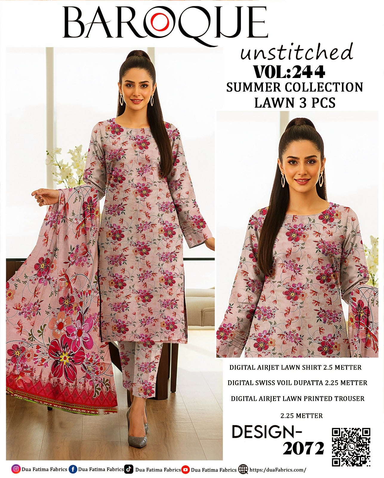 Premium Lawn 3-Piece