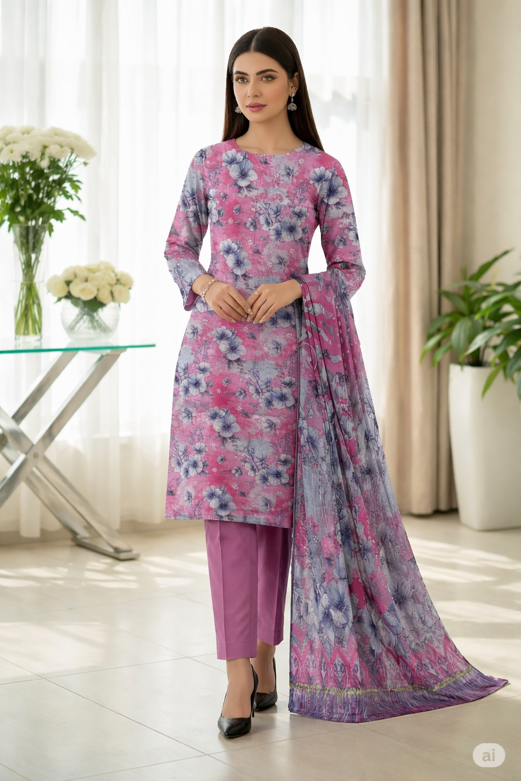 Premium Lawn 3-Piece