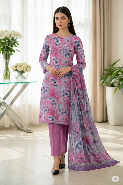 Premium Lawn 3-Piece